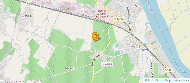 localisation de l'entreprise MADAME FLORENCE BERTHAULT à VAYRES