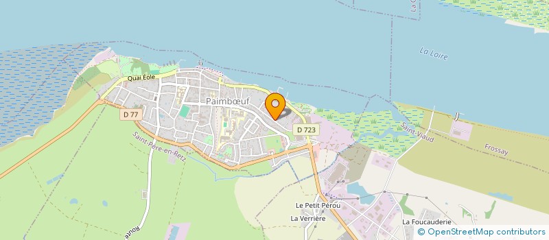 localisation de l'entreprise MADAME FLORENCE BESSEAU  PAIMBUF