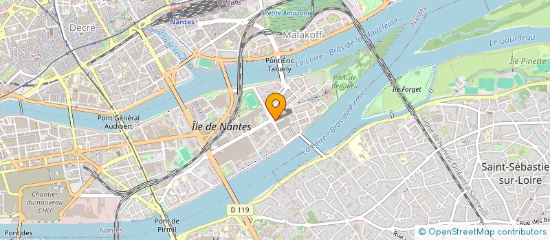 localisation de l'entreprise MADAME FLORENCE BETARD à NANTES
