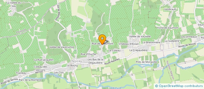 localisation de l'entreprise MADAME FLORENCE BIARE  NOIZAY