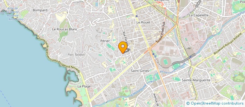 localisation de l'entreprise MADAME FLORENCE BICCHIERINI  MARSEILLE