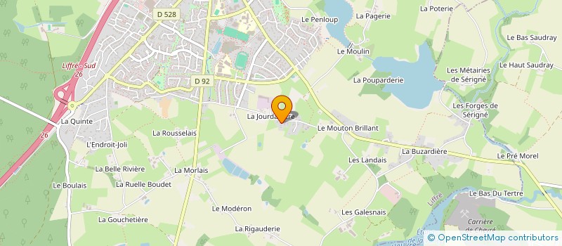 localisation de l'entreprise MADAME FLORENCE BIGNON  LIFFRE