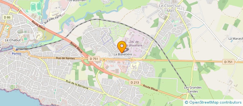 localisation de l'entreprise MADAME FLORENCE BILLET  PORNIC