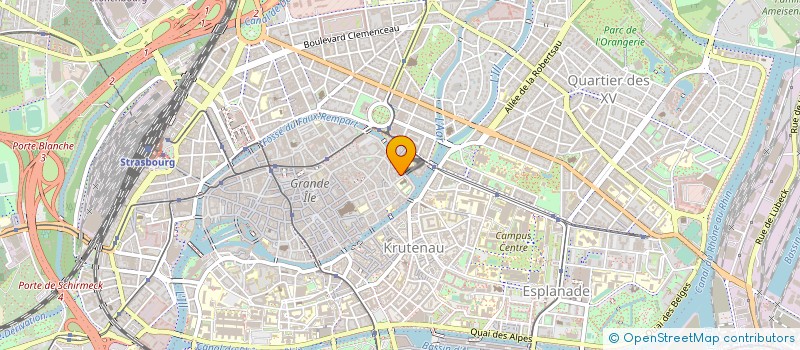 localisation de l'entreprise MADAME FLORENCE BIRGY  STRASBOURG