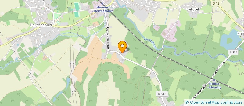 localisation de l'entreprise MADAME FLORENCE BLAINVILLE  HERMES