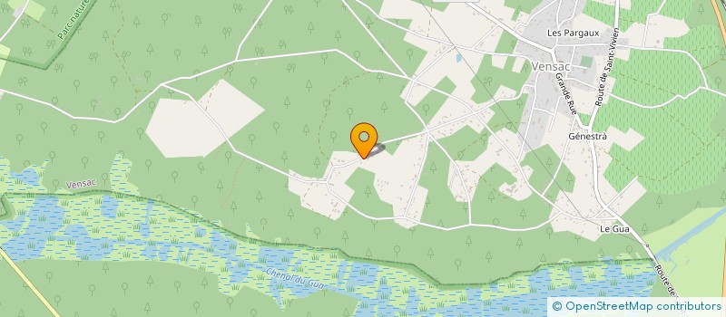 localisation de l'entreprise MADAME FLORENCE BLANC  VENDAYS-MONTALIVET