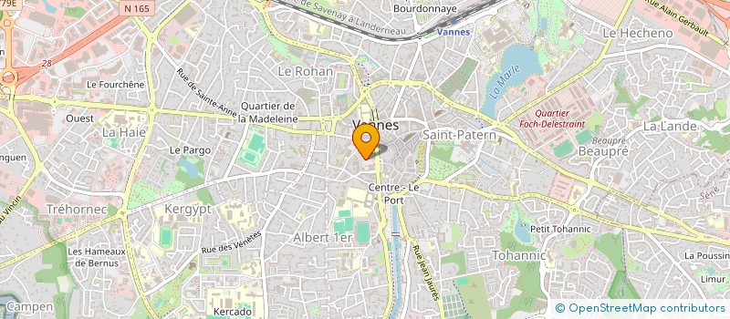 localisation de l'entreprise MADAME FLORENCE BLANCHARD à VANNES