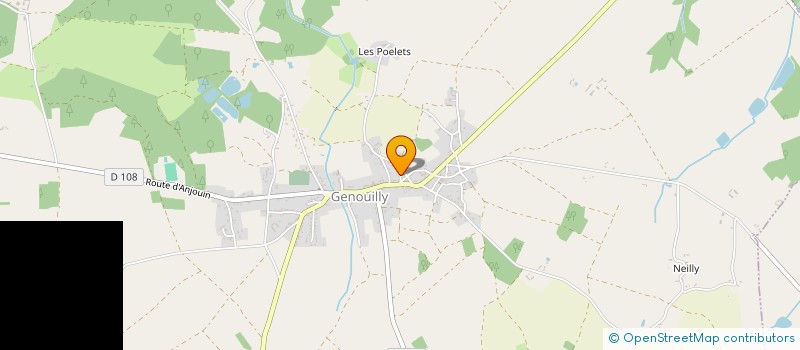 localisation de l'entreprise MADAME FLORENCE BLOUET  GENOUILLY