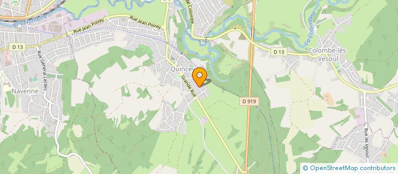 localisation de l'entreprise MADAME FLORENCE BOBAL  QUINCEY