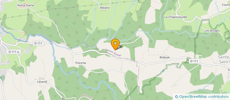 localisation de l'entreprise MADAME FLORENCE BOBIN  NEUVIC-ENTIER