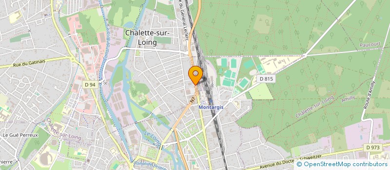 localisation de l'entreprise MADAME FLORENCE BOCQUET à CHALETTE-SUR-LOING