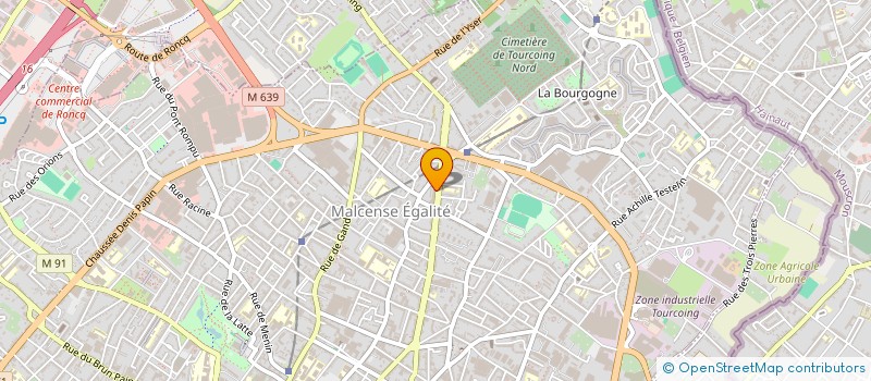 localisation de l'entreprise MADAME FLORENCE BODELOT  TOURCOING