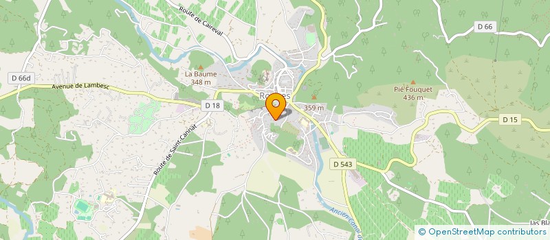 localisation de l'entreprise MADAME FLORENCE BODIN  ROGNES