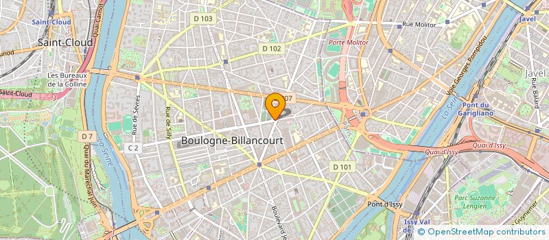 localisation de l'entreprise MADAME FLORENCE BOE à BOULOGNE-BILLANCOURT