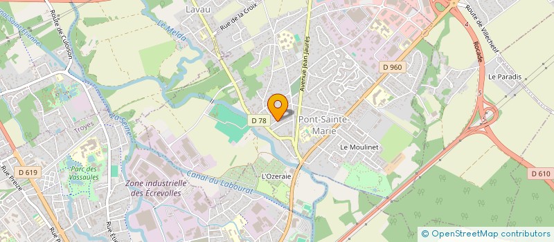 localisation de l'entreprise MADAME FLORENCE BOLARD  PONT-SAINTE-MARIE