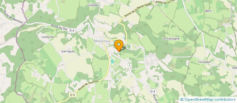 localisation de l'entreprise MADAME FLORENCE BONACHERA  MAUROUX