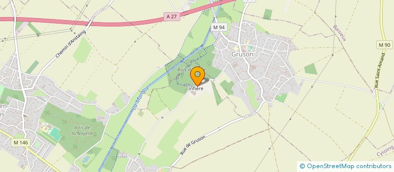 localisation de l'entreprise MADAME FLORENCE BONDUELLE  BOUVINES