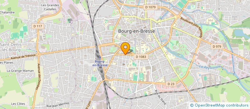 localisation de l'entreprise MADAME FLORENCE BONZY à BOURG-EN-BRESSE