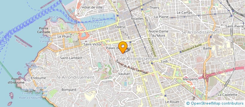 localisation de l'entreprise MADAME FLORENCE BOREL  MARSEILLE