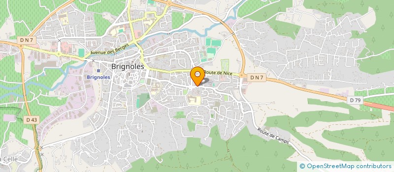 localisation de l'entreprise MADAME FLORENCE BOTTERO à BRIGNOLES