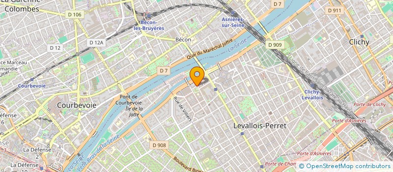 localisation de l'entreprise MADAME FLORENCE BOUCARD à LEVALLOIS-PERRET