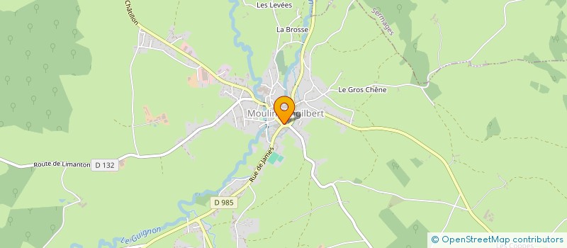 localisation de l'entreprise MADAME FLORENCE BOUCHOUX à MOULINS-ENGILBERT