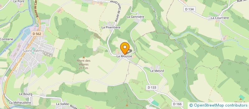 localisation de l'entreprise MADAME FLORENCE BOUILLARD  SAINT-REMY