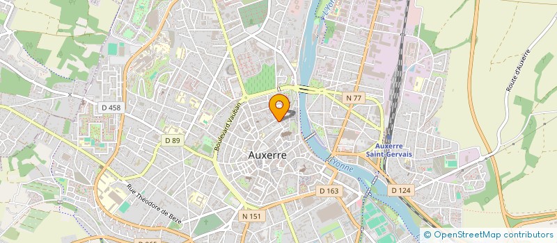localisation de l'entreprise MADAME FLORENCE BOUKELLAL à AUXERRE