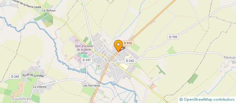 localisation de l'entreprise MADAME FLORENCE BOULIER à TRUN