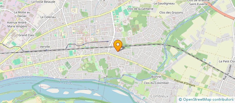 localisation de l'entreprise MADAME FLORENCE BOURGEOIS  SAINT-JEAN-DE-BRAYE