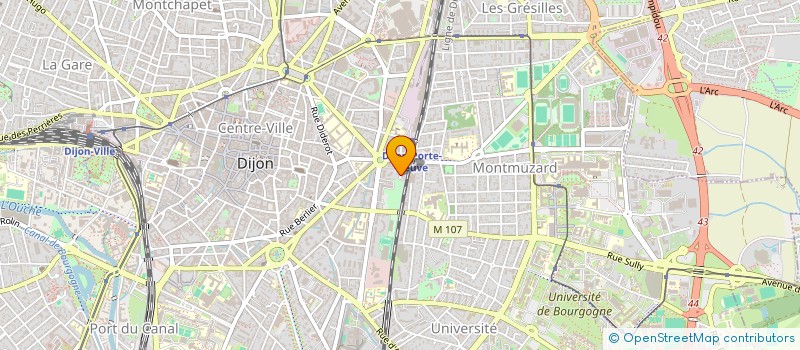 localisation de l'entreprise MADAME FLORENCE BOURION à DIJON
