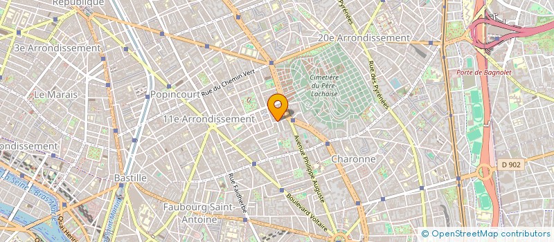 localisation de l'entreprise MADAME FLORENCE BOUTIN  PARIS