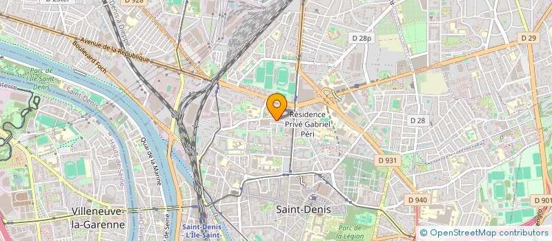 localisation de l'entreprise MADAME FLORENCE BOUVRY  SAINT-DENIS