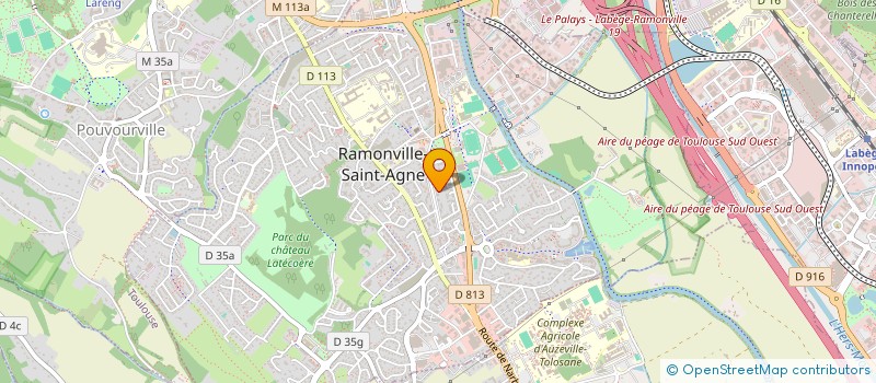 localisation de l'entreprise MADAME FLORENCE BOYER  RAMONVILLE-SAINT-AGNE