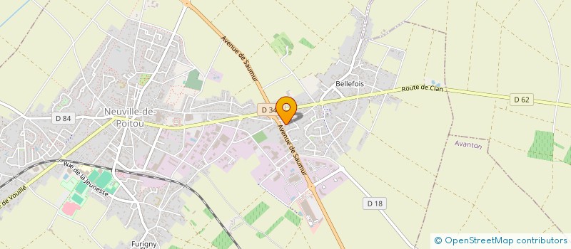 localisation de l'entreprise MADAME FLORENCE BRASSEUR  SAINT-MARTIN-LA-PALLU