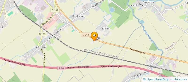 localisation de l'entreprise MADAME FLORENCE BRENNEVAL  LILLERS