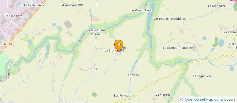 localisation de l'entreprise MADAME FLORENCE BRIDIER  CHEMILLE-EN-ANJOU