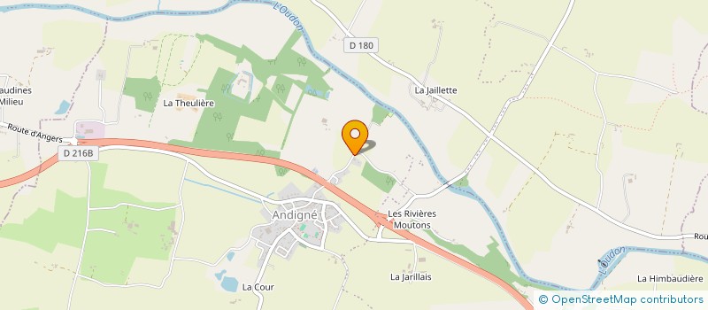 localisation de l'entreprise MADAME FLORENCE BRIFFAUD  LE LION-D'ANGERS