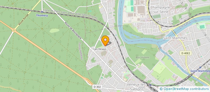 localisation de l'entreprise MADAME FLORENCE BRUAUX  MORET-LOING-ET-ORVANNE