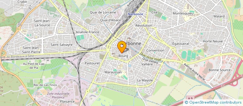 localisation de l'entreprise MADAME FLORENCE CAILLAT  NARBONNE