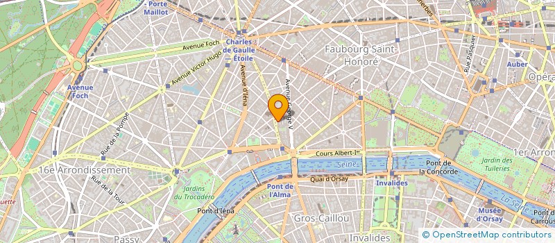 localisation de l'entreprise MADAME FLORENCE CALAIS-PILLOT  PARIS