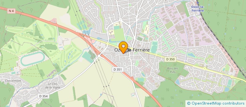 localisation de l'entreprise MADAME FLORENCE CALAMENT à OZOIR-LA-FERRIERE