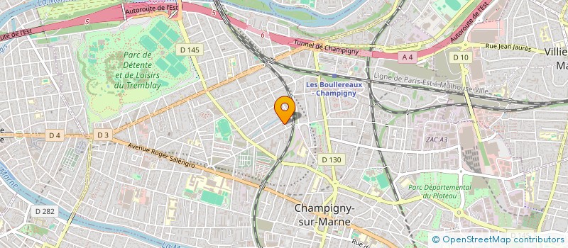localisation de l'entreprise MADAME FLORENCE CAMUT à CHAMPIGNY-SUR-MARNE