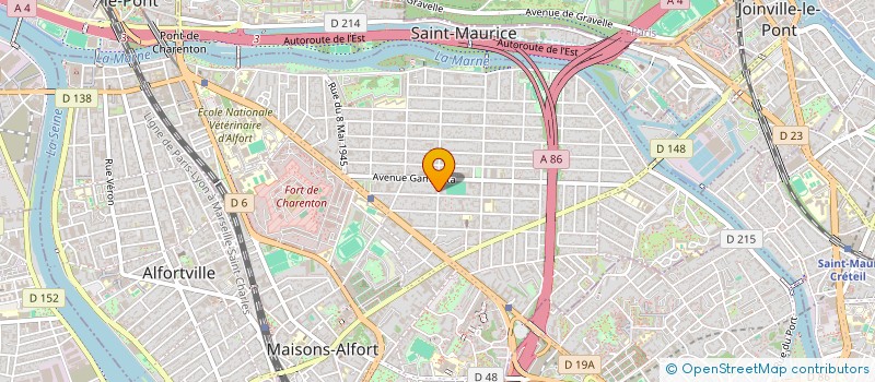 localisation de l'entreprise MADAME FLORENCE CANDELLARI à MAISONS-ALFORT