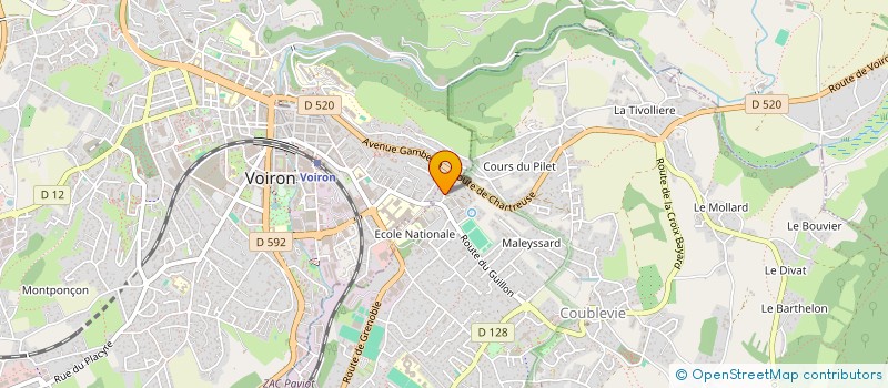 localisation de l'entreprise MADAME FLORENCE CARINCOTTE  SAINT-CASSIEN