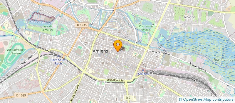 localisation de l'entreprise MADAME FLORENCE CARON  AMIENS