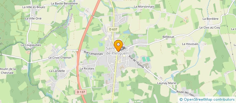 localisation de l'entreprise MADAME FLORENCE CARRE  PLEUGUENEUC