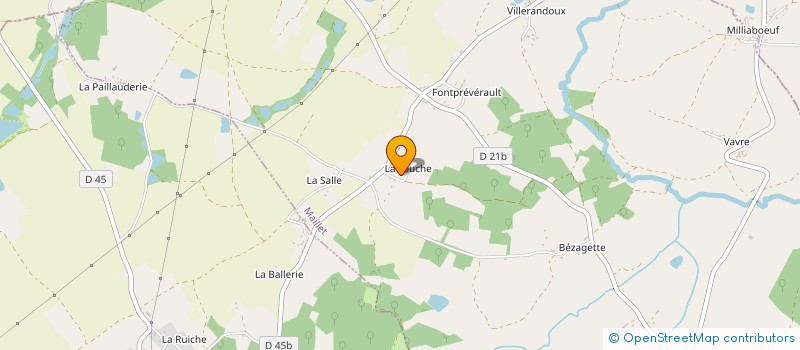 localisation de l'entreprise MADAME FLORENCE CASTELLA à MAILLET