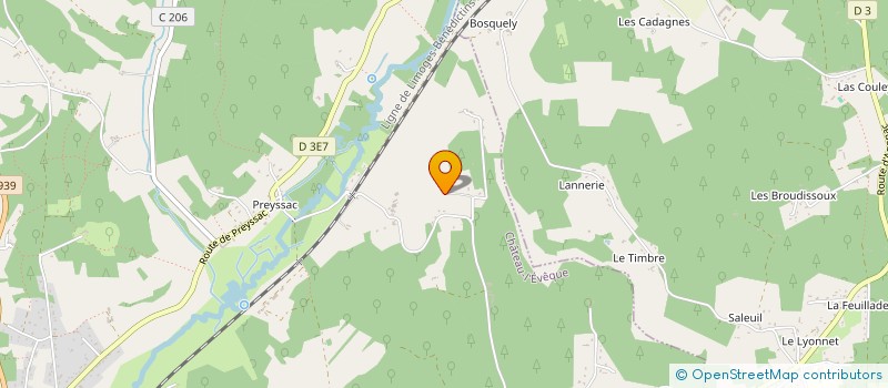 localisation de l'entreprise MADAME FLORENCE CASTELLE  AGONAC