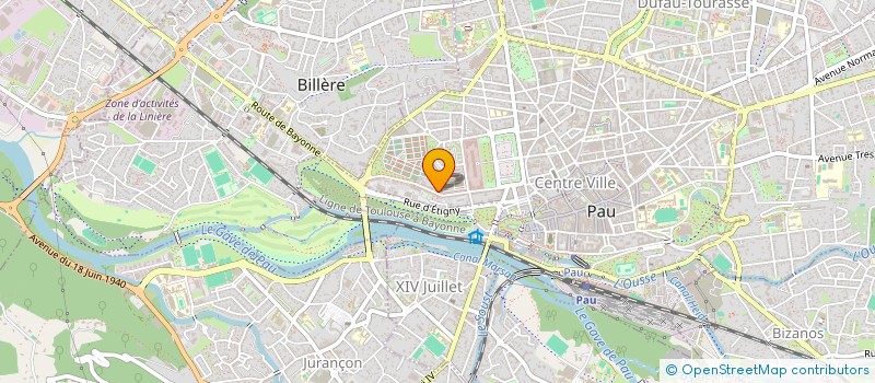 localisation de l'entreprise MADAME FLORENCE CASTEX  PAU